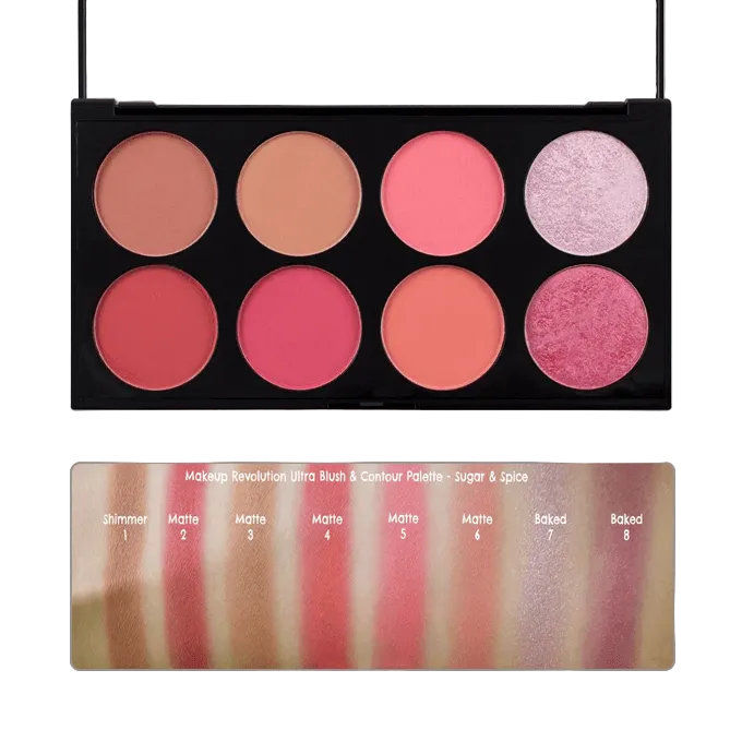 Revolution Blush Collection - Sugar and Spice