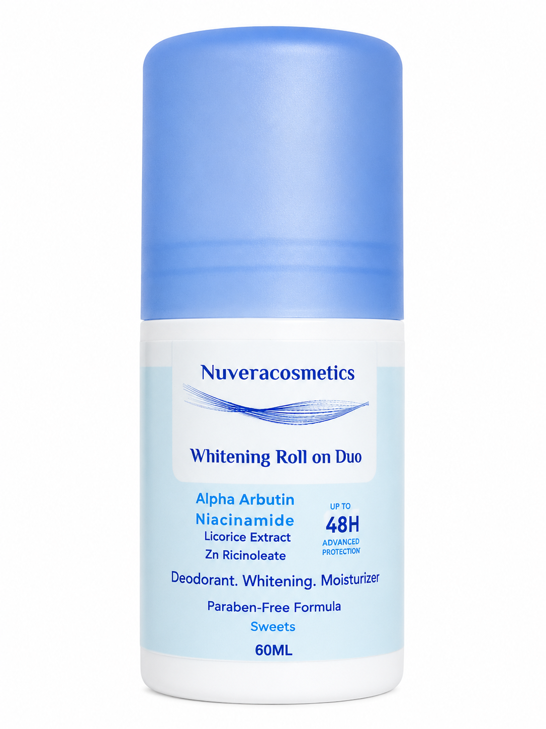 Nuvera whitening roll on Duo 60 ml .