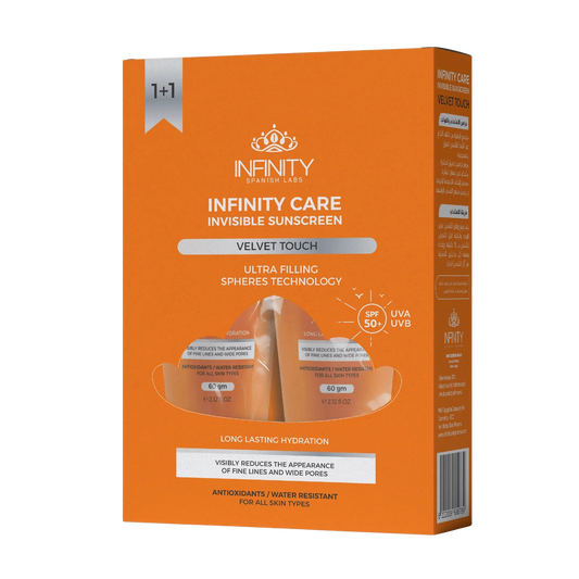 Infinity Care Invisible Velvet Touch SPF 50+ 60gm (1+1)