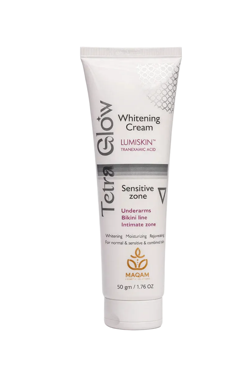 Tetra Glow Sensitive Zone Whitening Cream (50 gm)