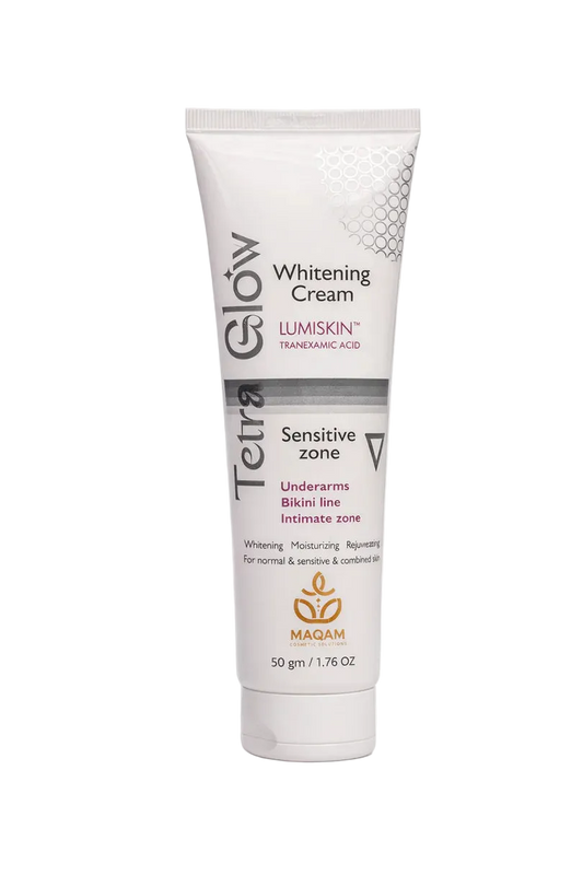 Tetra Glow Sensitive Zone Whitening Cream (50 gm)