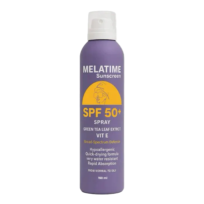 Melatime sunscreen SPF 50 SPRAY
