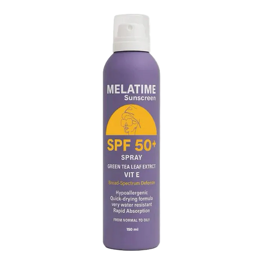 Melatime sunscreen SPF 50 SPRAY
