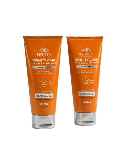 Infinity Care Invisible Velvet Touch SPF 50+ 60gm (1+1)