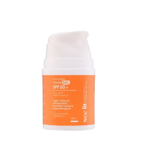 See-Lit Sun Screen Cream Gel 50+ - 50gm