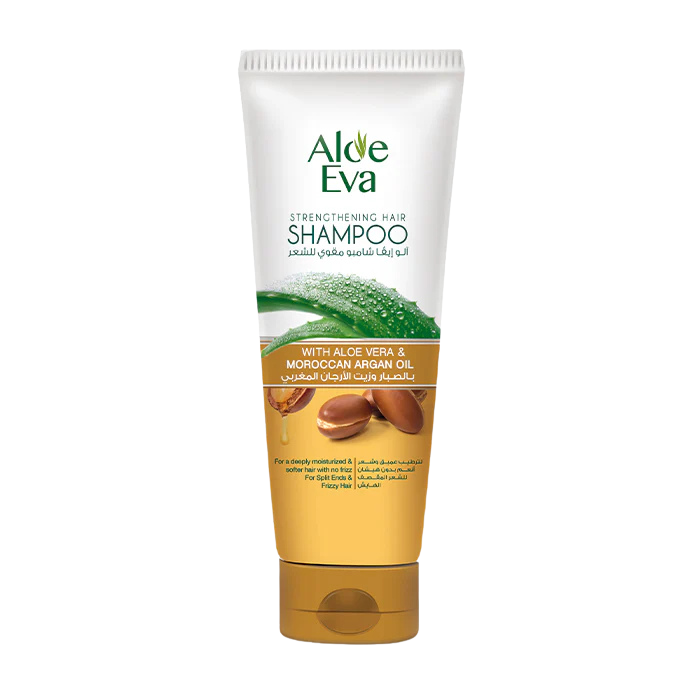Aloe Eva strengthening hair shampoo with aloe vera and moroccan argan oil 230ml