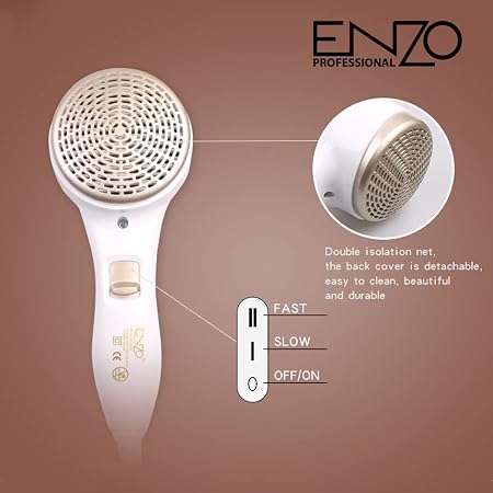 Enzo Professional Hair Dryer, 3000 Watts