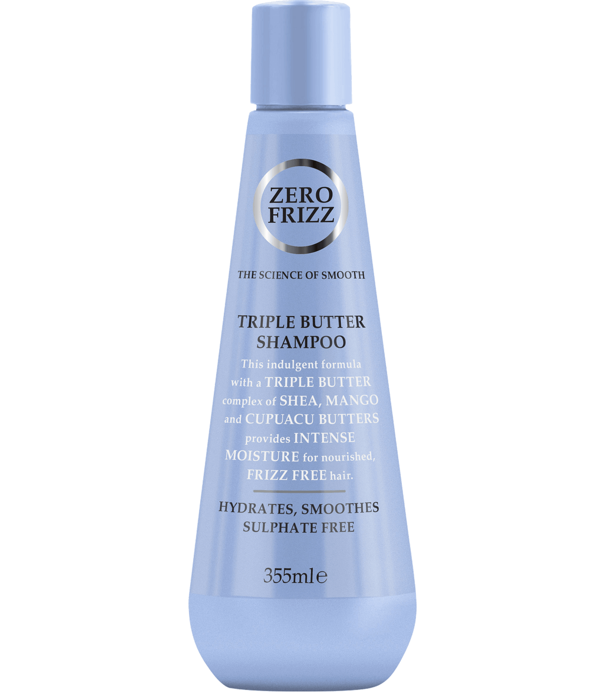 zero frizz keratin shampoo 355ml