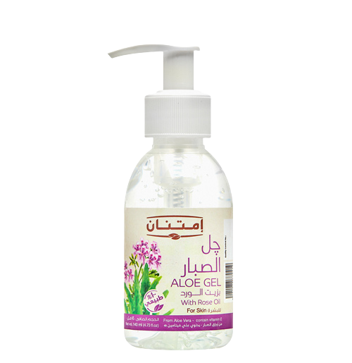 Imtenan Aloe vera Gel with rose oil 140 ml