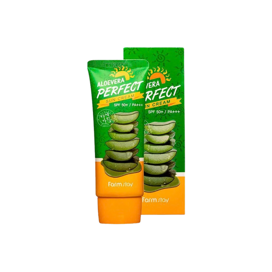 Farm Stay Aloe Vera Perfect Sun Cream SPF 50 +