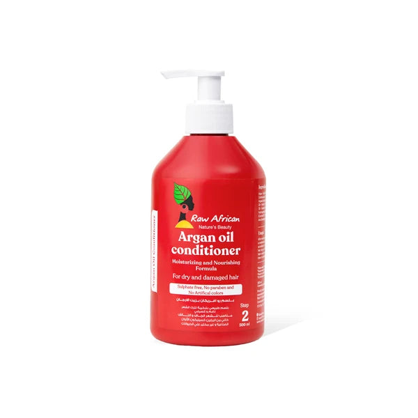 Raw African Argan Oil Shampoo and Conditioner 500ml