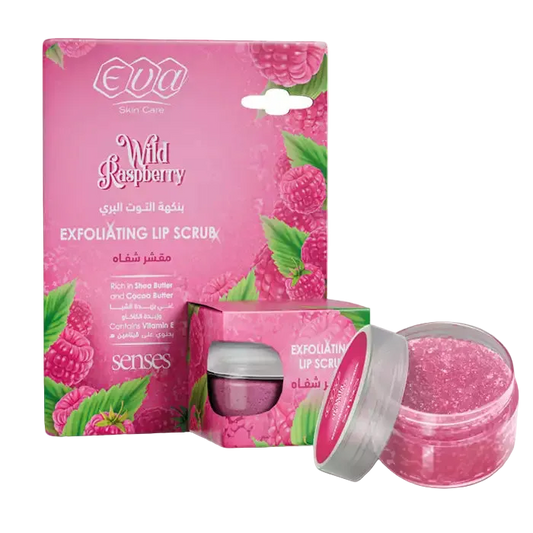 Eva Skin Care Exfoliating Lip Scrub Raspberry flavored 20 GM