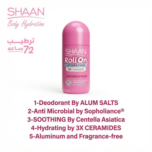 Shaan Hydrating Roll-on Fragrance-Free 60ml
