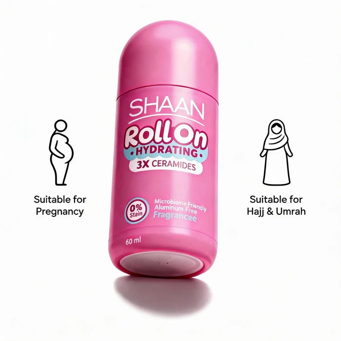 Shaan Hydrating Roll on Fragrance Free 60ml