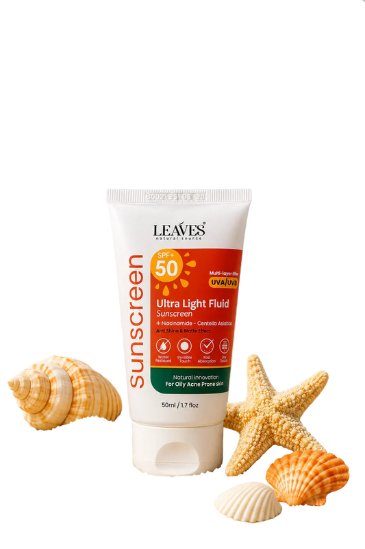 LEAVES SUNSCREEN ULTRA LIGHT 50 SPF 50 ML