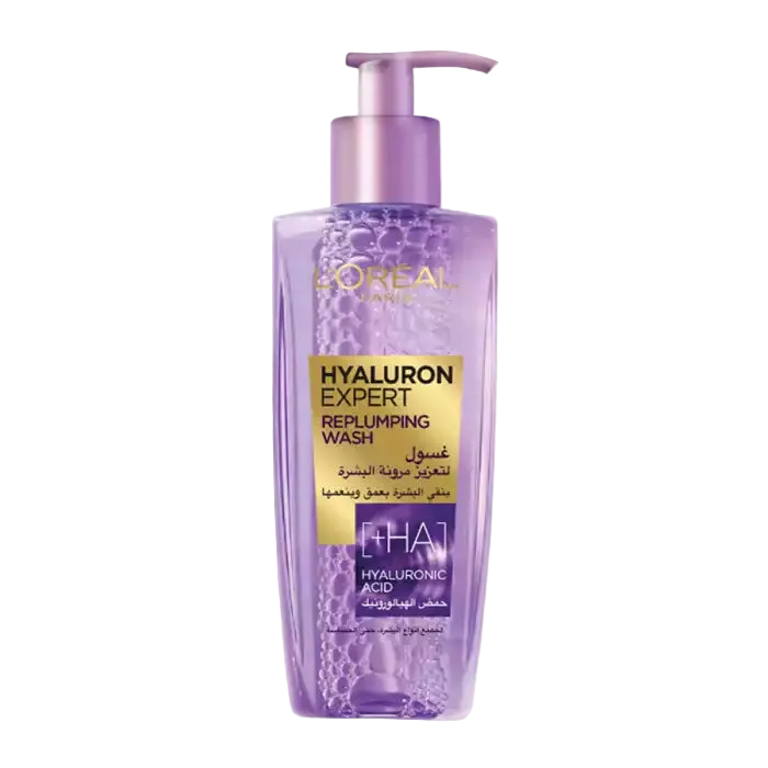 L'Oreal Paris Hyaluron Expert Replumping Micellar Face Wash Gel Makeup Remover 200ml