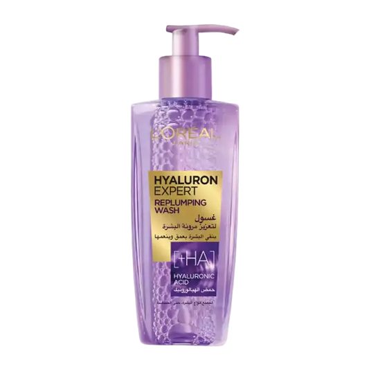 L'Oreal Paris Hyaluron Expert Replumping Micellar Face Wash Gel Makeup Remover 200ml