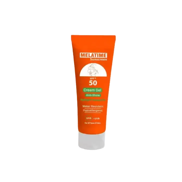 Melatime Sunscreen Cream Gel SPF+50 120ml