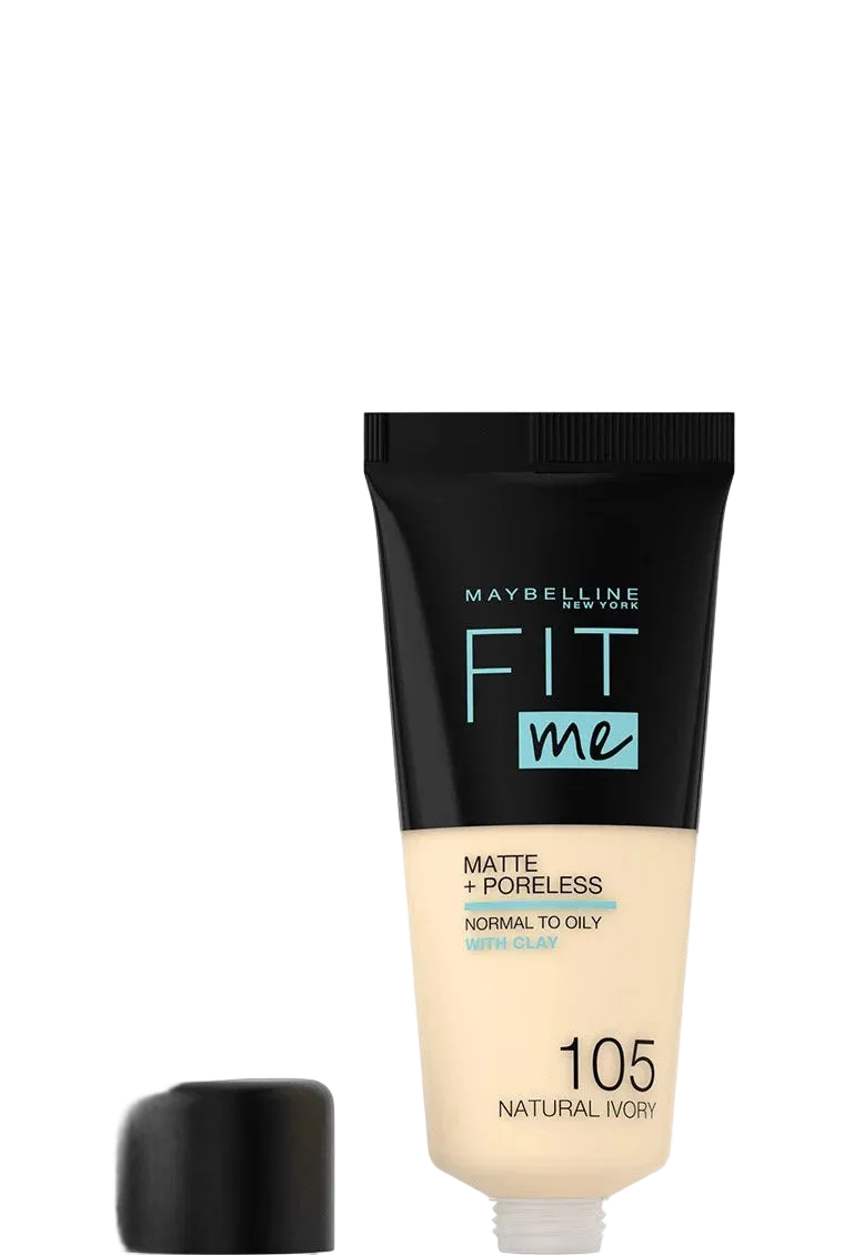 Maybelline New York Fit Me Matte + Poreless 105 Natural Ivory