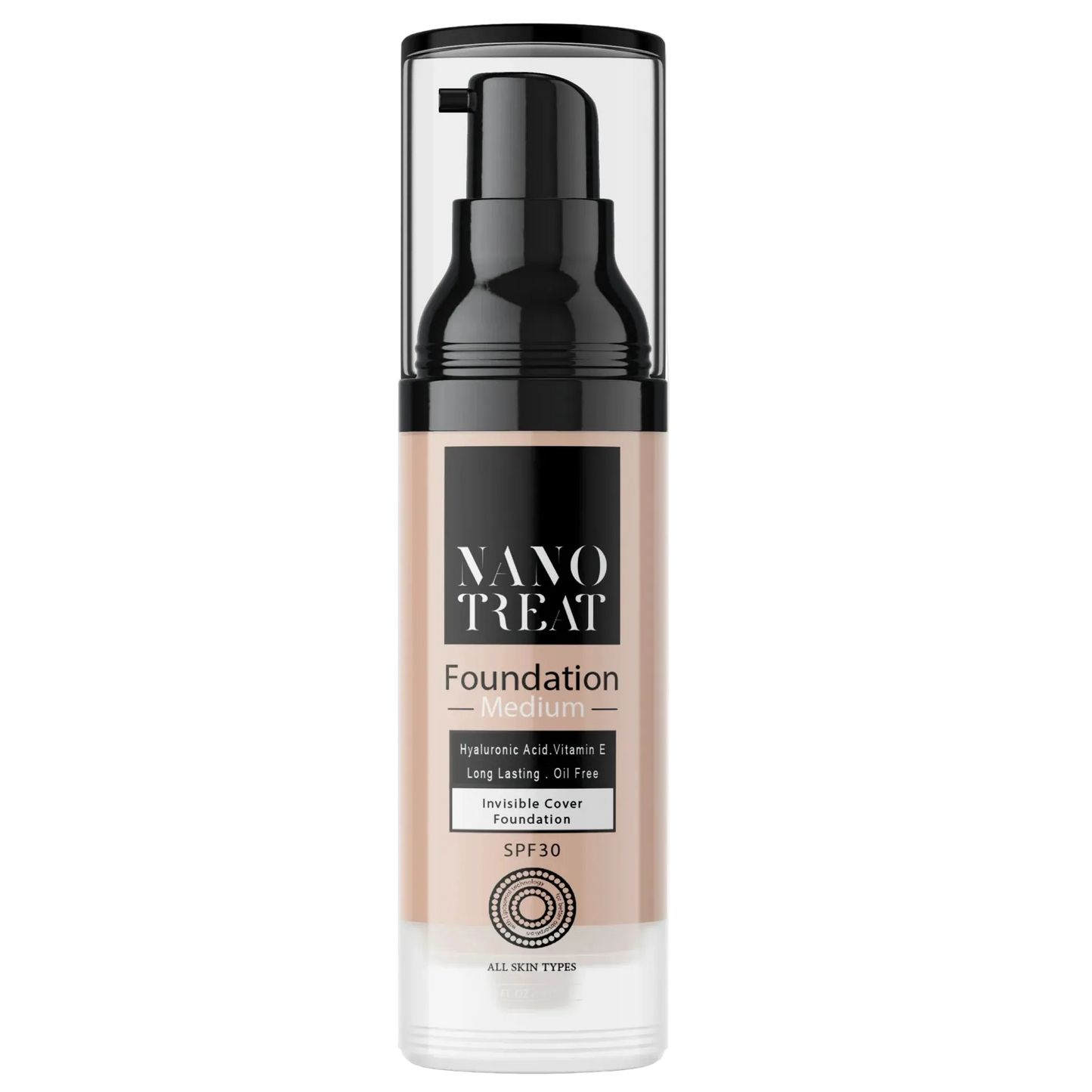 Nano Treat Foundation Light SPF30 30ml