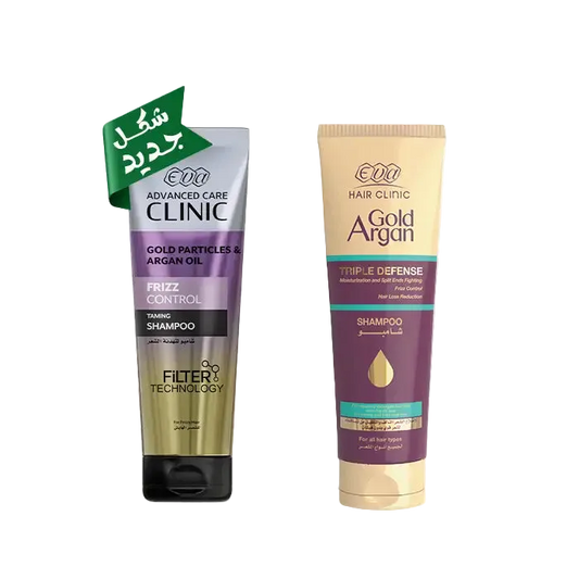 Eva Hair Clinic Gold Argan Shampoo with Gold Particles and Argan Oil 230ml