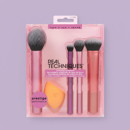 Brush Set Everyday Essentials By Real Techniques - 5pc