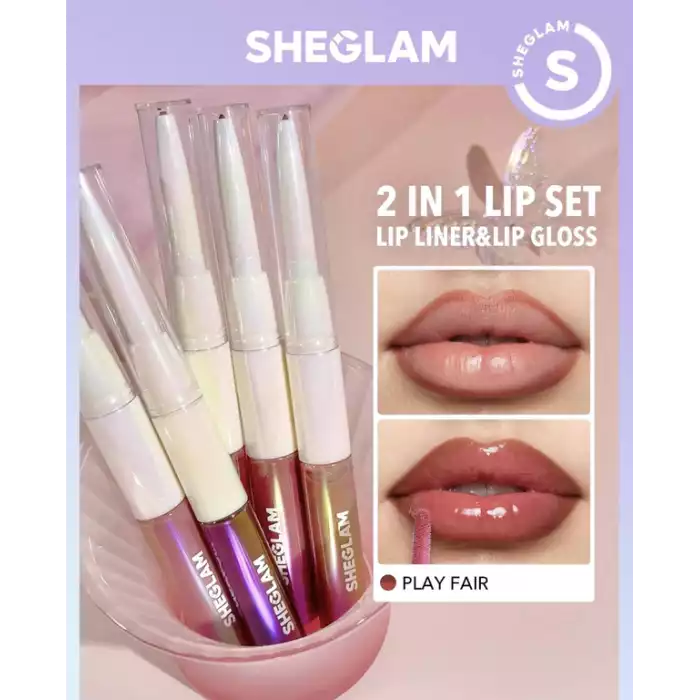 SHEGLAM Lip Rules Liner & Gloss Pen