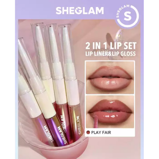 SHEGLAM Lip Rules Liner & Gloss Pen