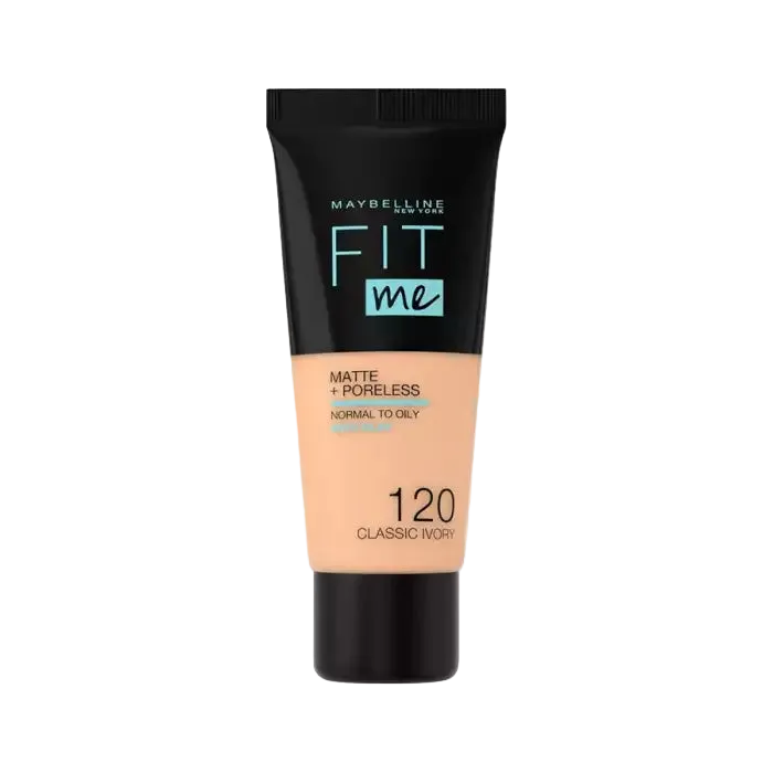 Maybelline Fit Me Matte & Poreless Foundation 120 Classic Ivory
