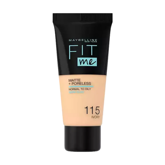 Maybelline Fit Me Matte & Poreless Foundation 115 Ivory