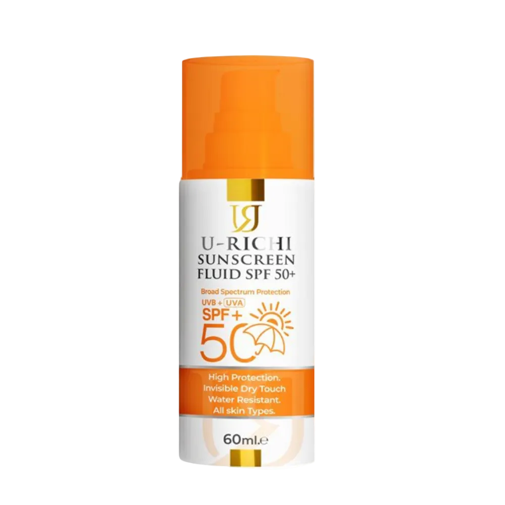 U-RICHI SUNSCREEN FLUID SPF50+ 60ML