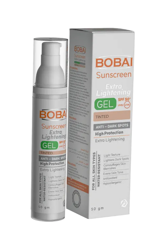 Bobai Sunscreen Tinted Extra Lightening gel spf 50