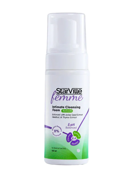 StarVille Femme Intimate Cleansing Foam Refresh 150 ML
