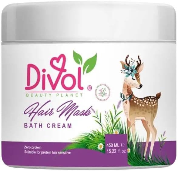 DIVOL HAIR BATH AND MASK CREAM 450ML.