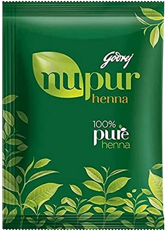 Godrej Nupur Natural Heena Hair Colour Green 120grams