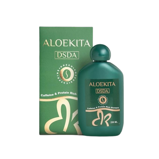 Aloekita Caffeine & Protein Rich Shampoo - 250 Ml