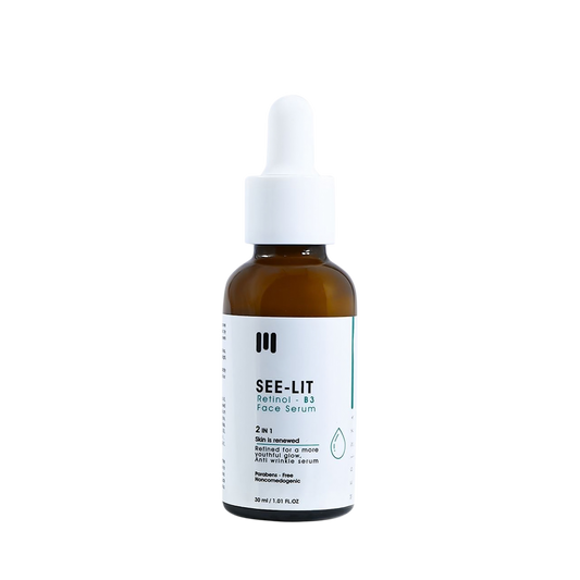 SEE LIT RETINOL B3 FACE SERUM 2IN1 30ML