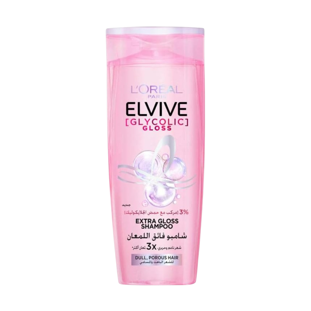 LOREAL elvive GLYCOLIC EXTRA GLOSS SHAMPOO 400 ML