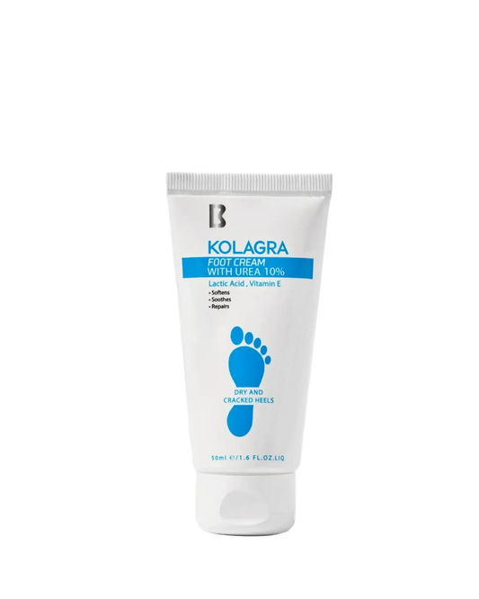 KOLAGRA FOOT CREAM WITH UREA LACTIC ACID , VITAMIN E 50ML