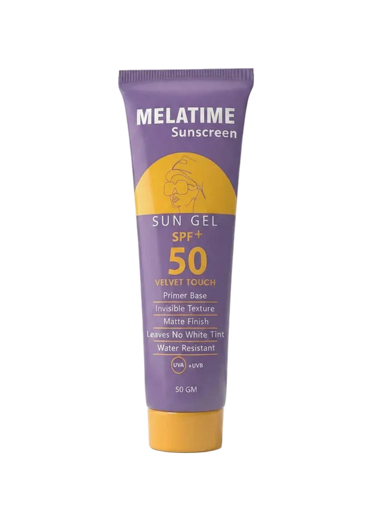 MELATIME SUNSCREEN GEL SPF50+ 50GM