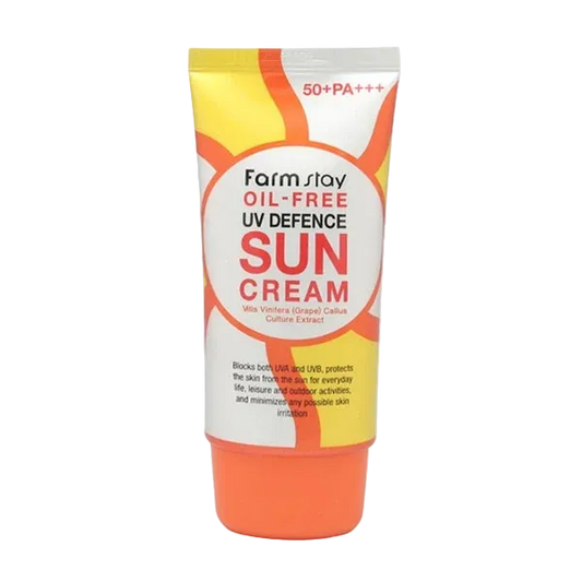 Oil-free Farm Stay sunblock: Light protection for all skin types