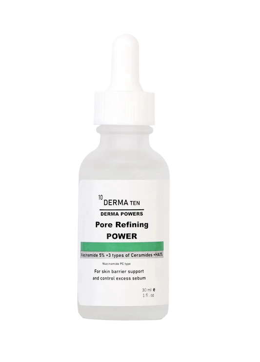 Derma 10 serum Niacinamide 5% + HA +3 types of  ceramides 30ml