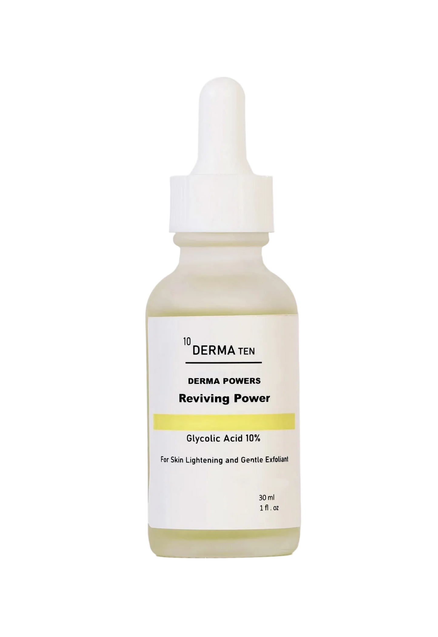 Glycolic Acid Serum, 10% Concentration, Reviving Power, 30 ml