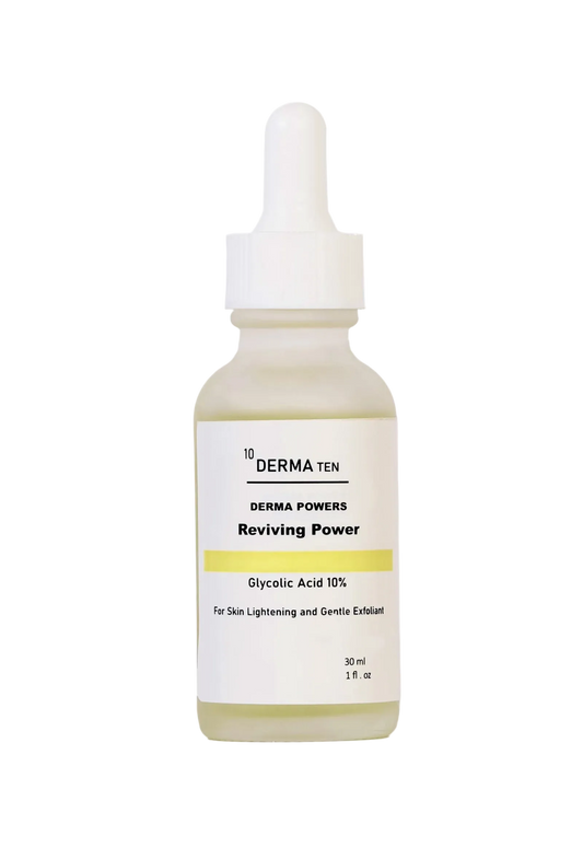 Glycolic Acid Serum, 10% Concentration, Reviving Power, 30 ml