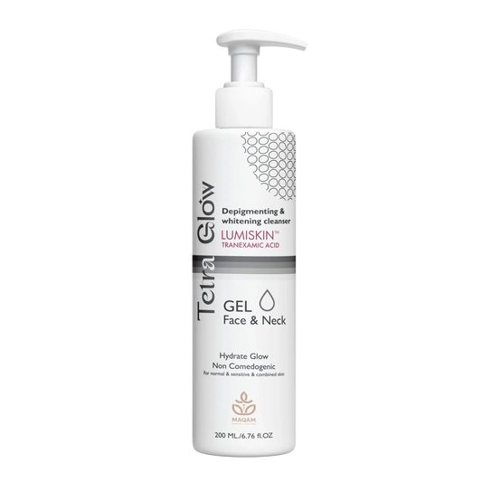 Tetra Glow Whitening Cleanser Gel Face & Neck 200Ml