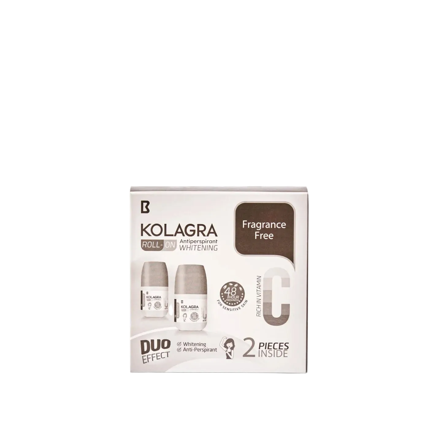 Kolagra whitening Roll on 2*1 promo pack 1+1