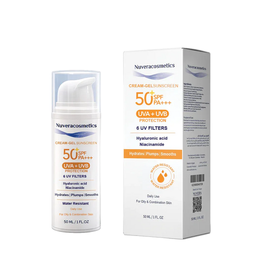 Nuveracosmetics Cream-Gel Sunscreen 50+ SPF PA+++ 50 Millilitre